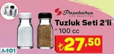 PAŞABAHÇE TUZLUK SETİ PAŞABAHÇE TUZLUK SETİ
